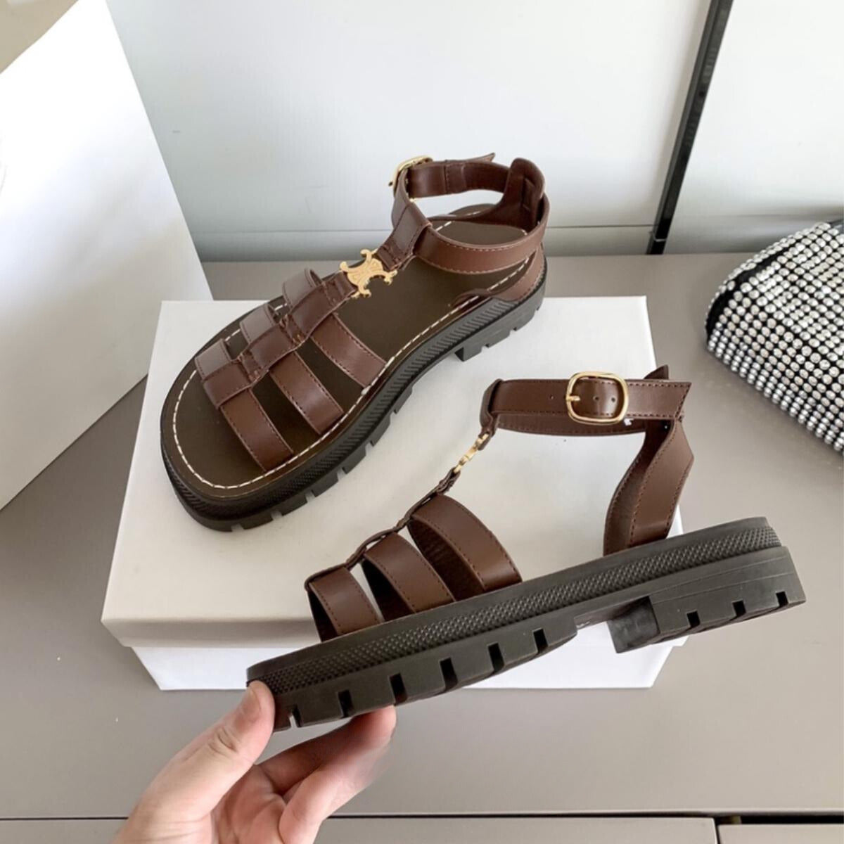 Comfortable Adjustable Orthopedic Sandals for Arch Support