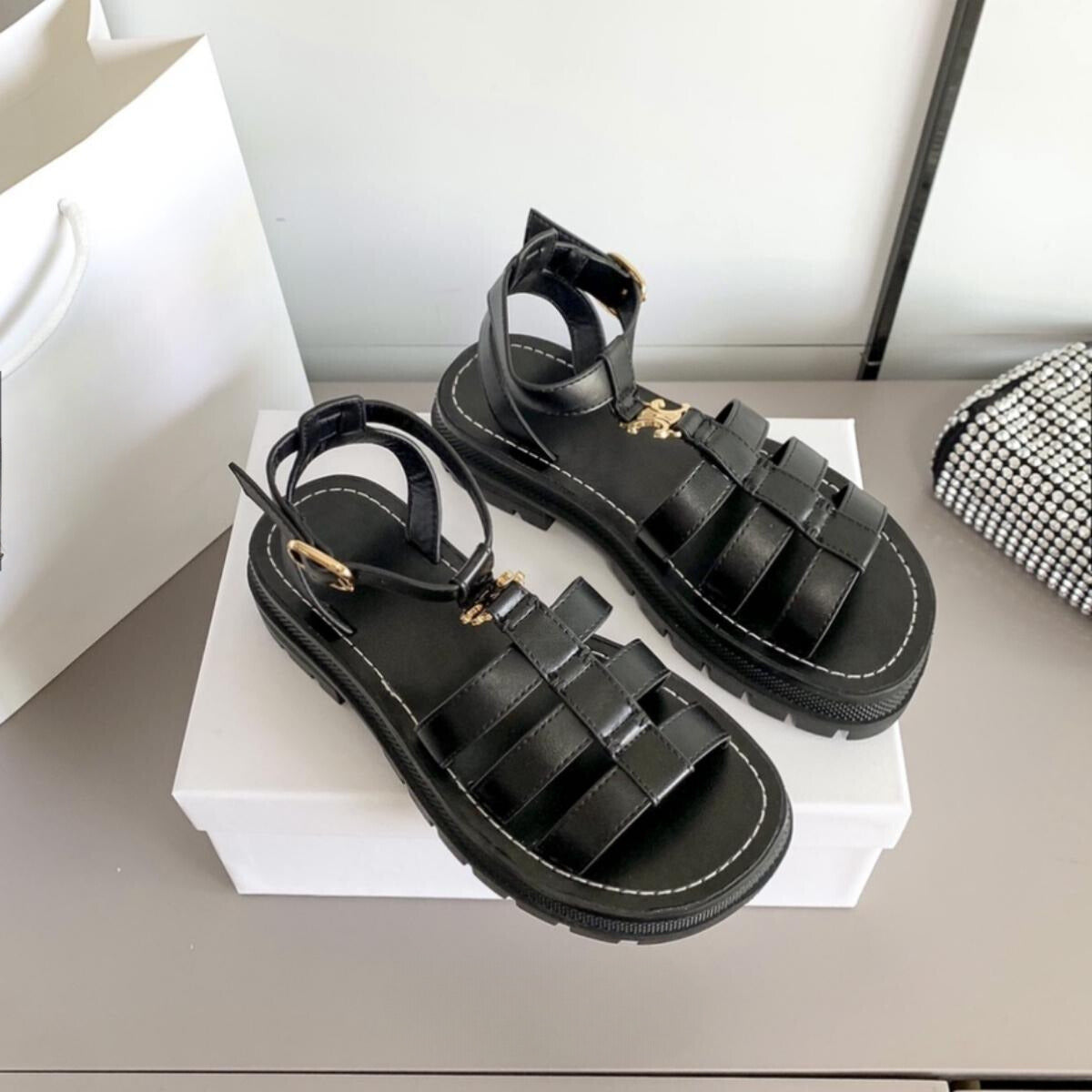 Comfortable Adjustable Orthopedic Sandals for Arch Support