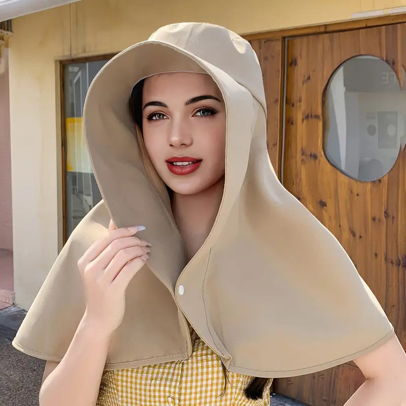 Wide Brim Adjustable Sun Hat for Women with UV Protection