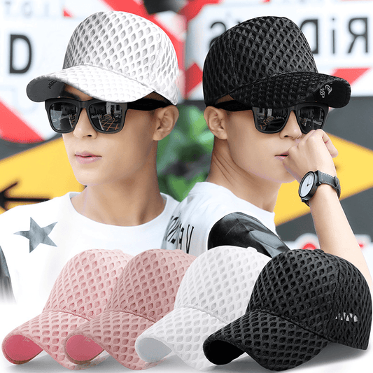 Breathable Mesh Summer Cap with Extended Visor
