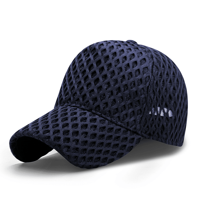 Breathable Mesh Summer Cap with Extended Visor