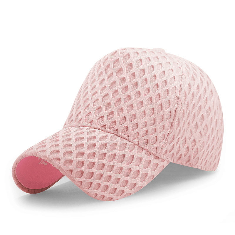 Breathable Mesh Summer Cap with Extended Visor
