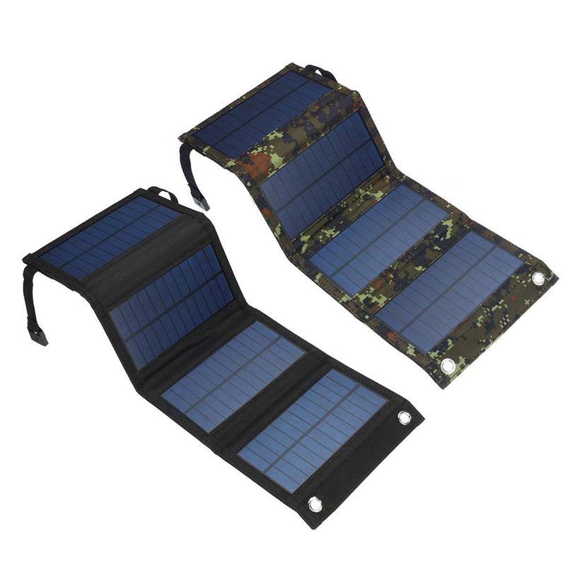 50W Foldable Portable Solar Panel for Direct Charging