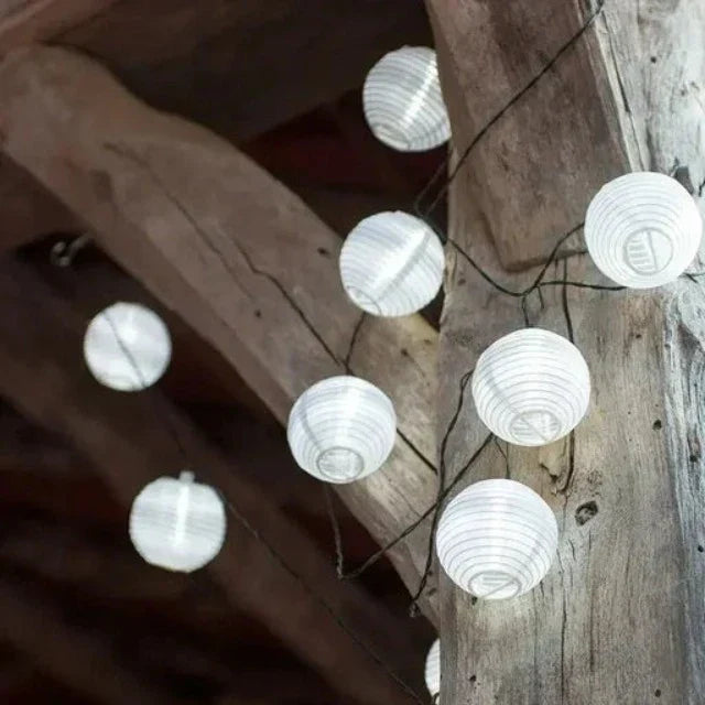 Solar-Powered String Lights for Outdoor Decor