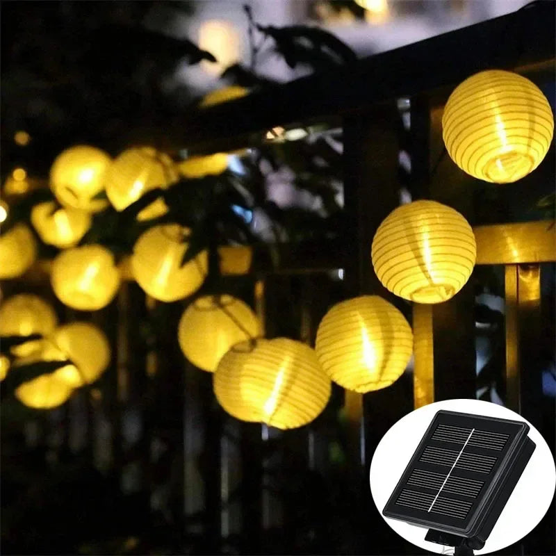 Solar-Powered String Lights for Outdoor Decor