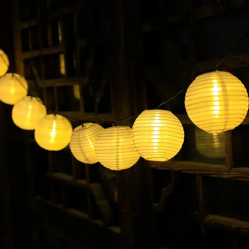 Solar-Powered String Lights for Outdoor Decor