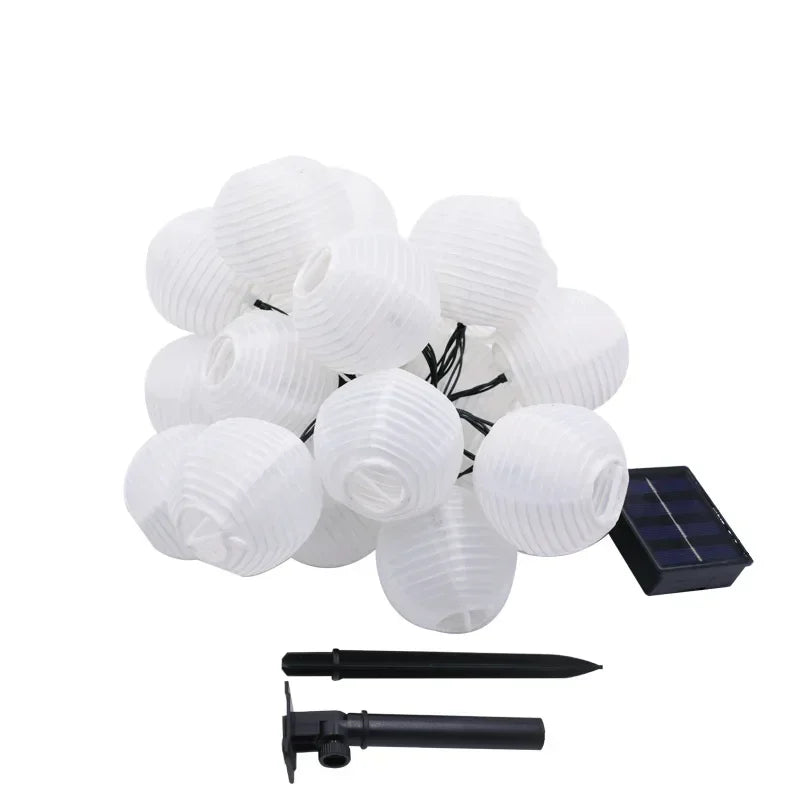 Solar-Powered String Lights for Outdoor Decor