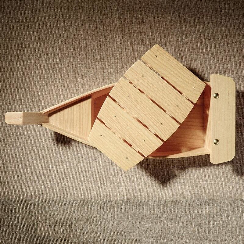 Traditional Japanese Sushi Boat - Eco-Friendly Timber, 3 Sizes