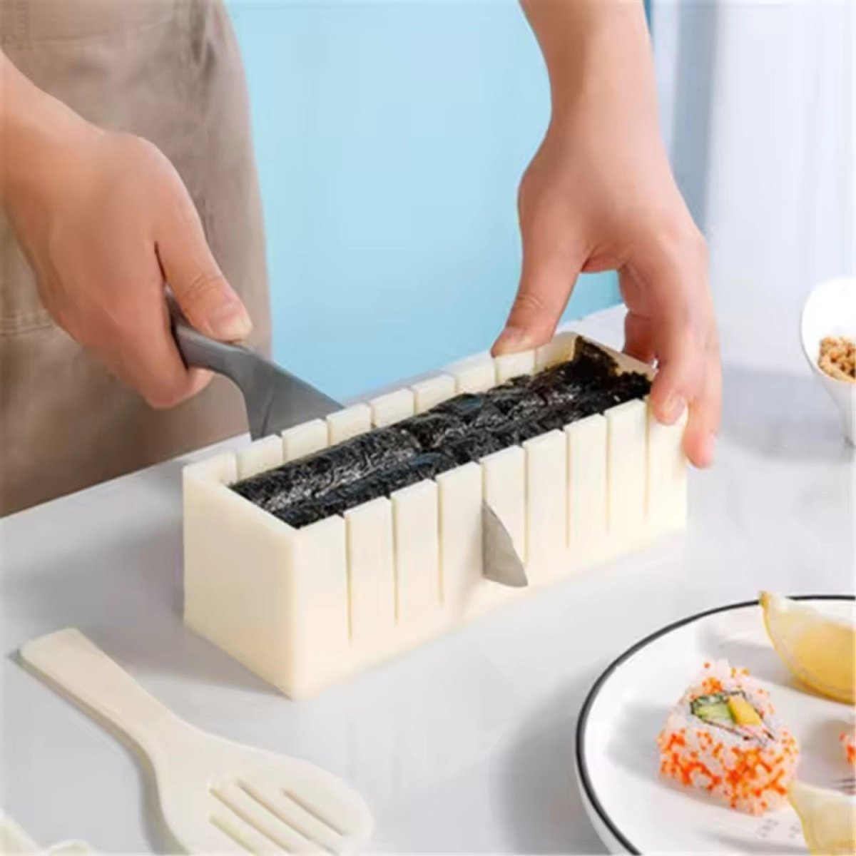 Sushi Maker Set with Customizable Templates