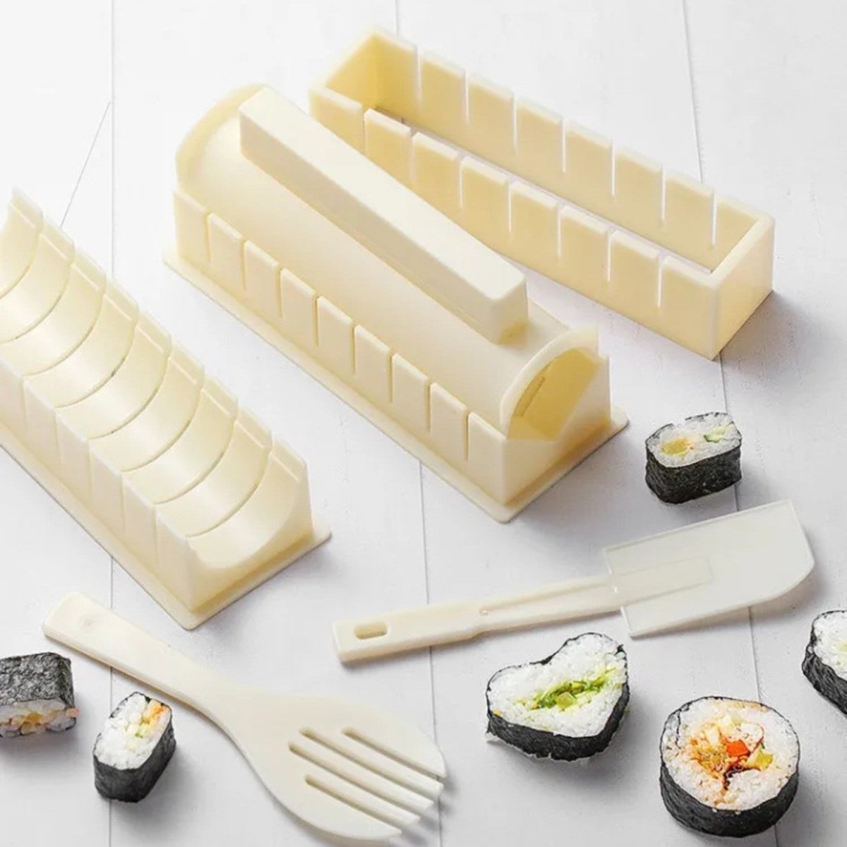 Sushi Maker Set with Customizable Templates