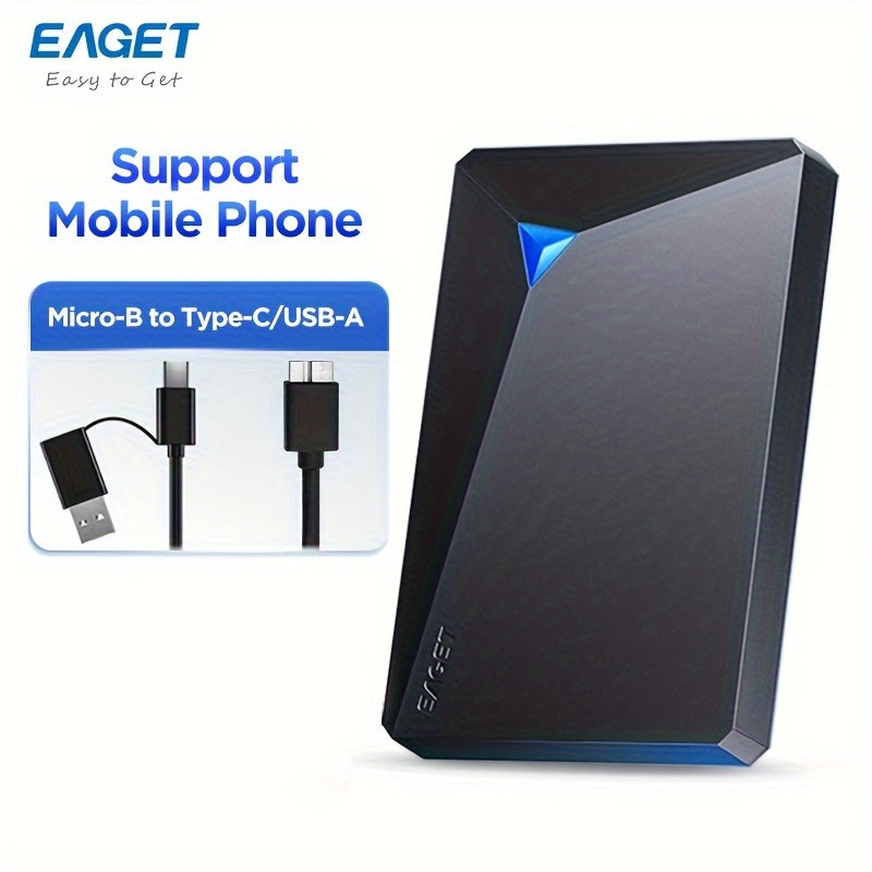 Compact USB Portable Hard Drive for Fast File Management