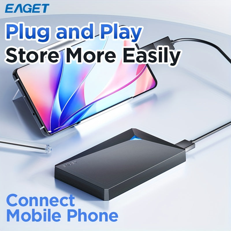 Compact USB Portable Hard Drive for Fast File Management