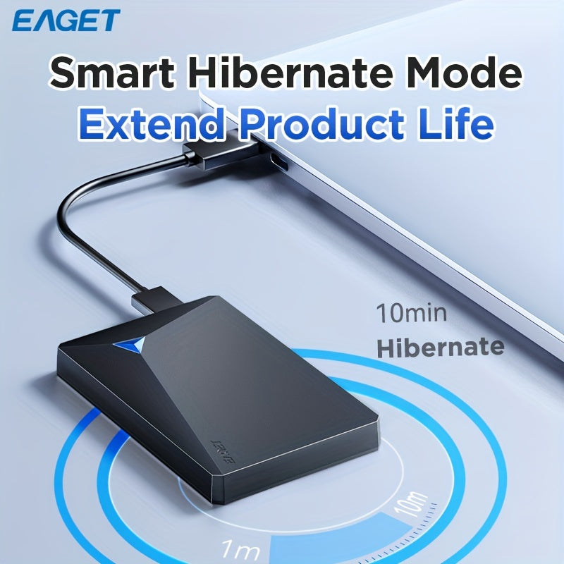 Compact USB Portable Hard Drive for Fast File Management