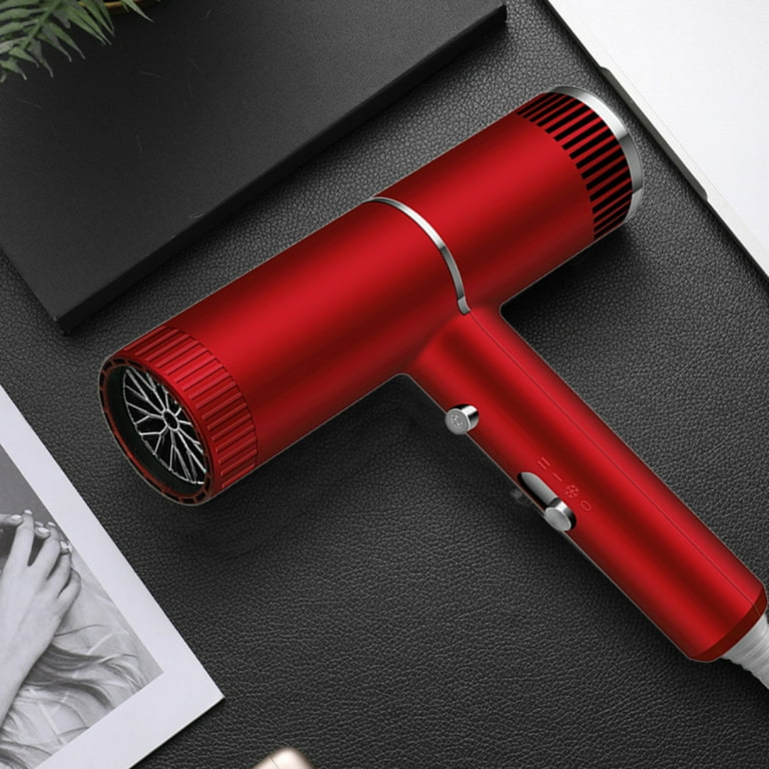 Lightweight Magnetic Hair Dryer with Ion Technology for Fast Drying and Styling