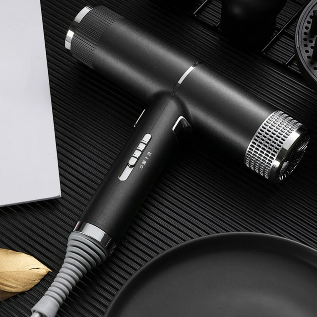 Lightweight Magnetic Hair Dryer with Ion Technology for Fast Drying and Styling