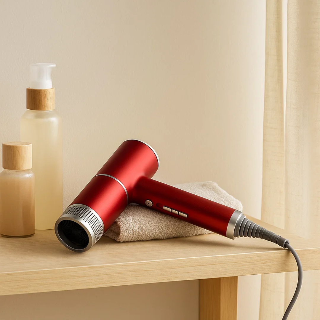 Lightweight Magnetic Hair Dryer with Ion Technology for Fast Drying and Styling