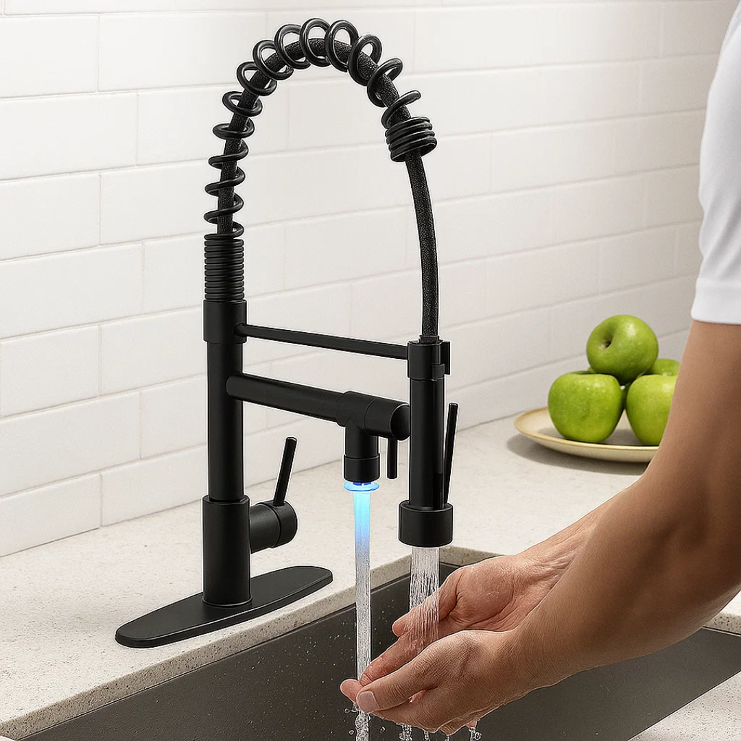 Flexible Kitchen Faucet with Easy Installation and Durable Design