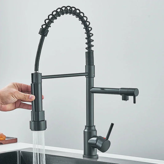 Flexible Kitchen Faucet with Easy Installation and Durable Design