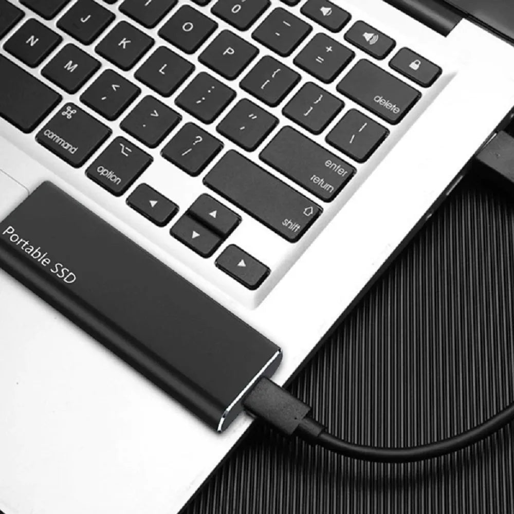 Portable USB 3.1 Type-C Hard Drive for Fast Data Transfer