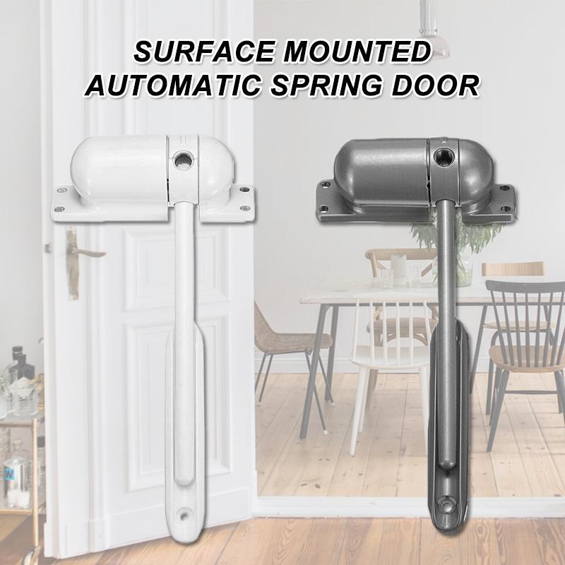 Automatic Adjustable Door Closer for Quiet Closing