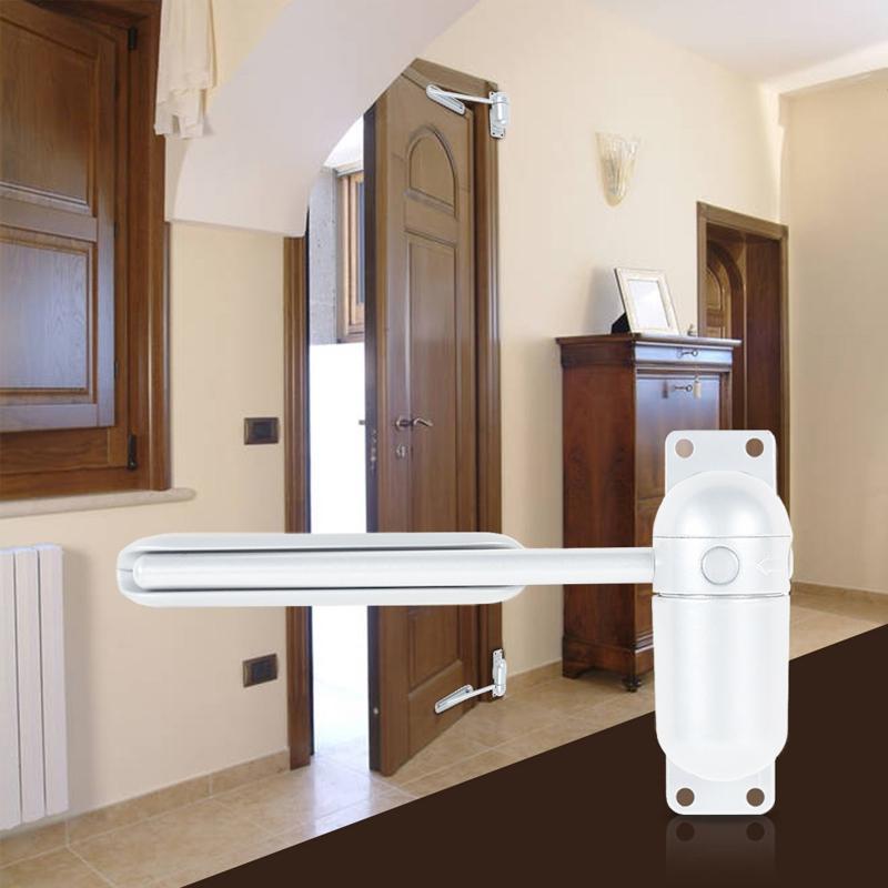 Automatic Adjustable Door Closer for Quiet Closing