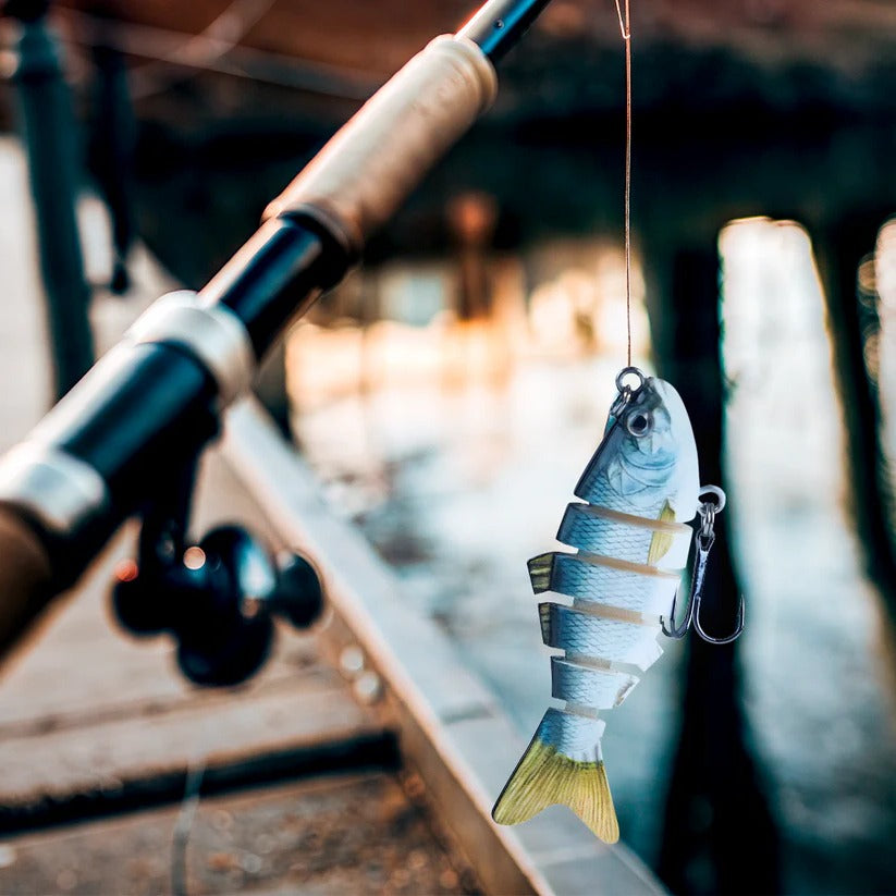 LED Artificial Fishing Lure with Lifelike Movement