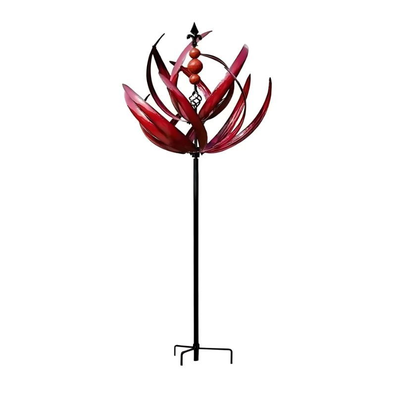 Glowing Sun Reflection Wind Spinner for Garden