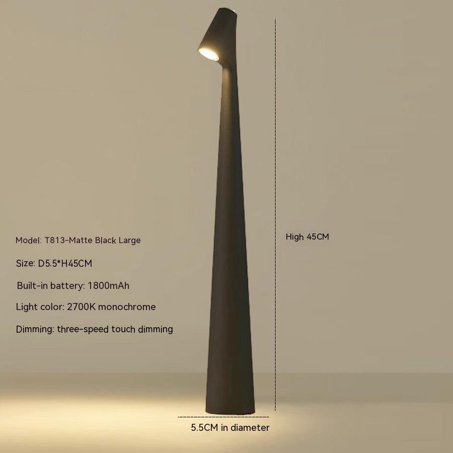 Rechargeable Modern LED Table Lamp with Dimmable Light