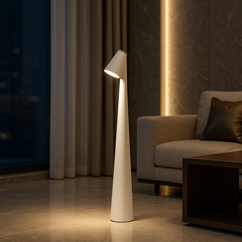 Rechargeable Modern LED Table Lamp with Dimmable Light