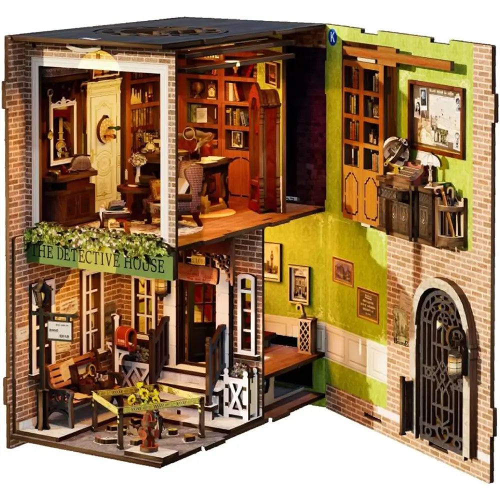 DIY Detective House Building Kit with Dust Cover