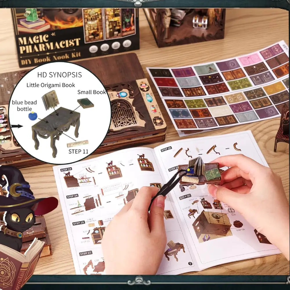 DIY Building Kit with Front Protective Dust Cover