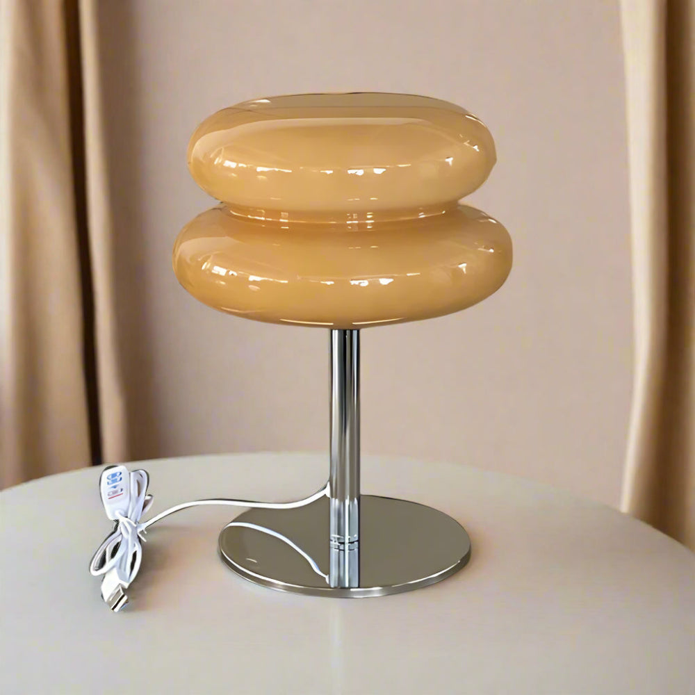 Dimmable Trichromatic Mushroom Table Lamp
