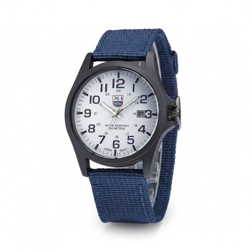Rugged Tactical Military Watch with Shockproof Design