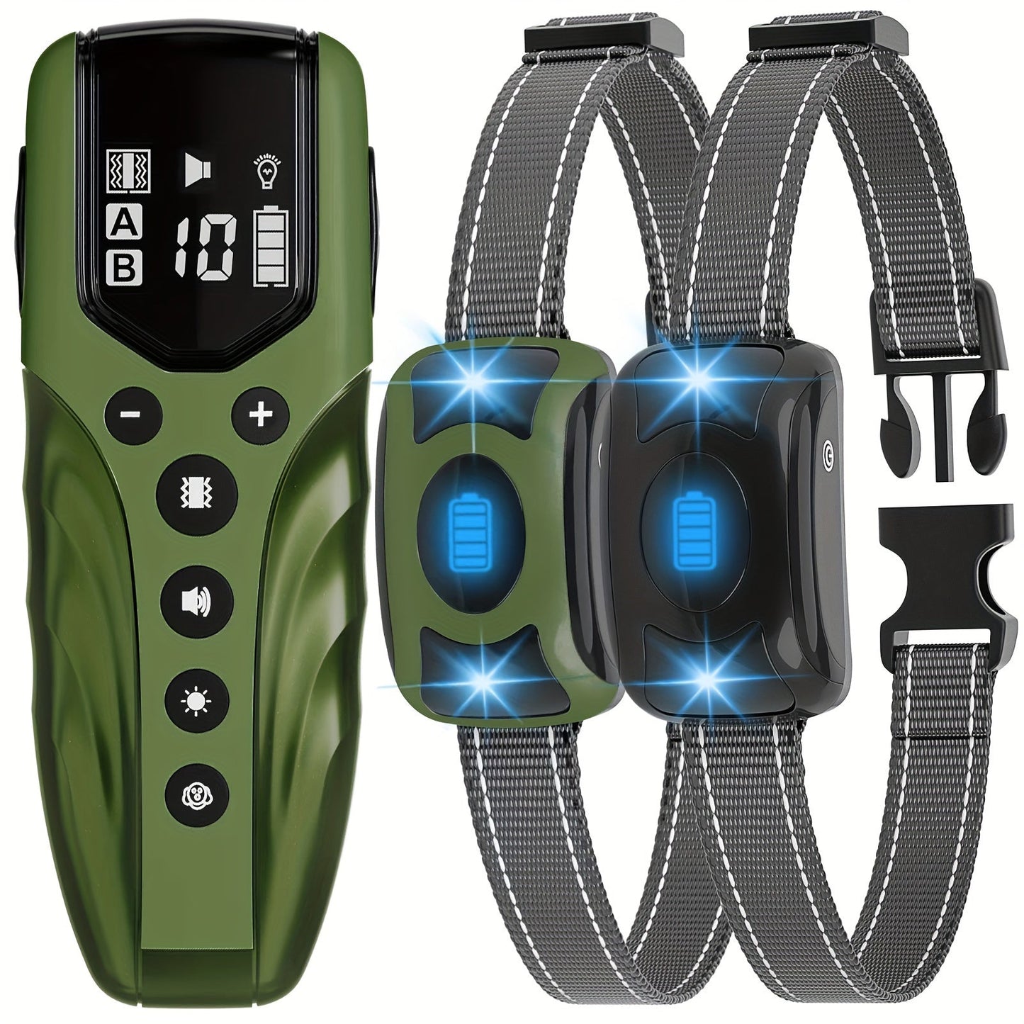 Gentle Vibration Dog Collar with USB Charging