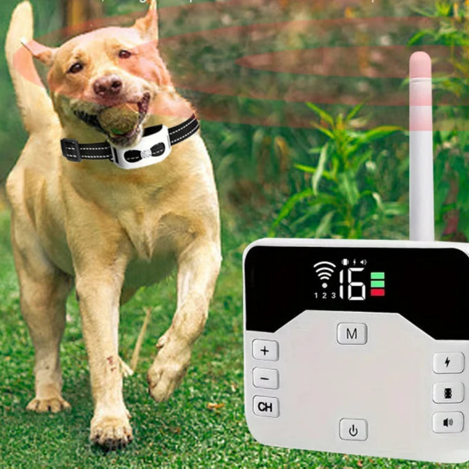 Advanced Wireless Dog Containment and Training System