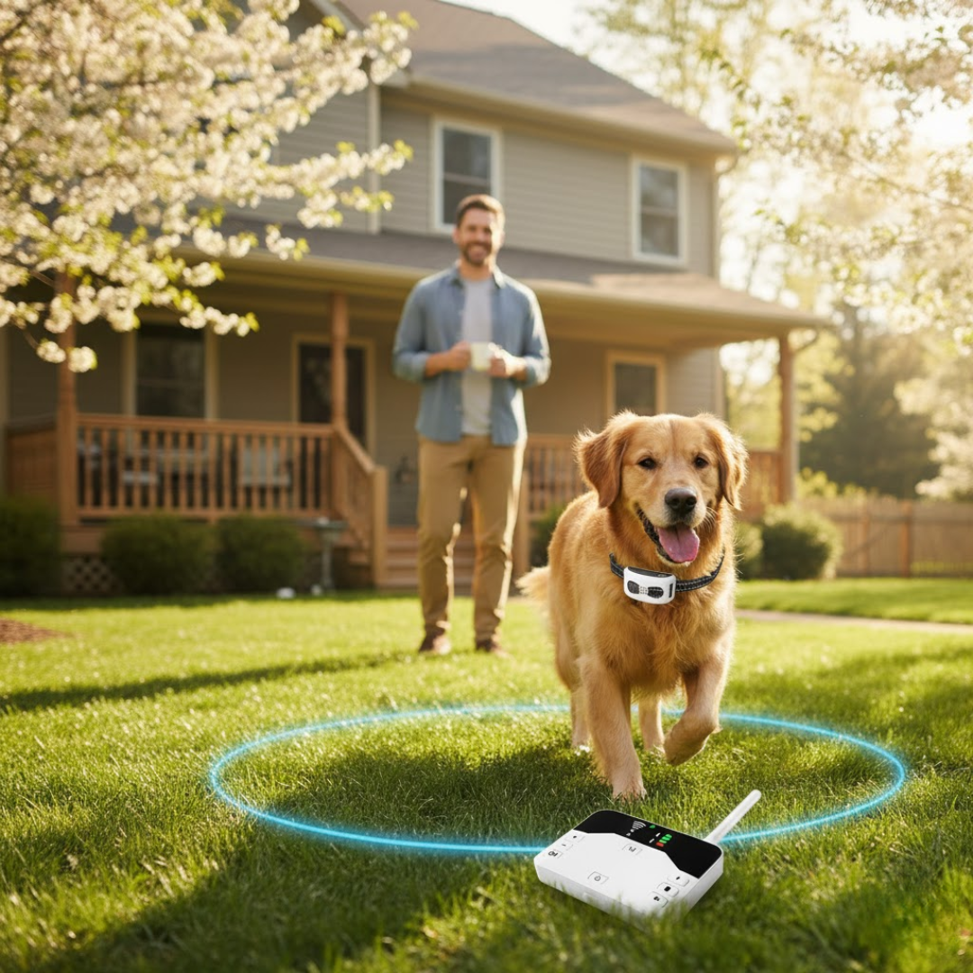 Advanced Wireless Dog Containment and Training System