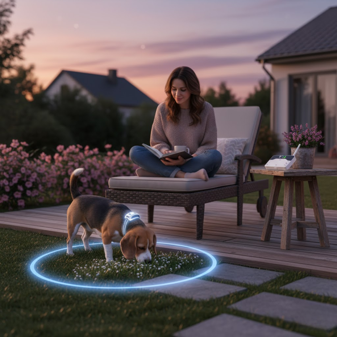 Advanced Wireless Dog Containment and Training System