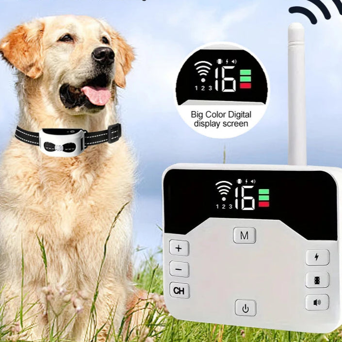 Advanced Wireless Dog Containment and Training System