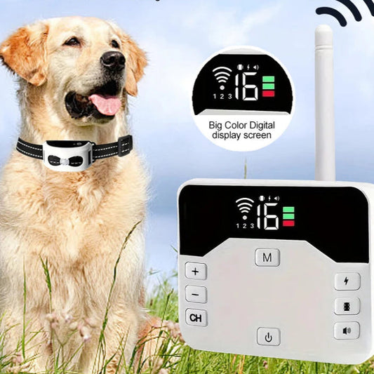 Advanced Wireless Dog Containment and Training System