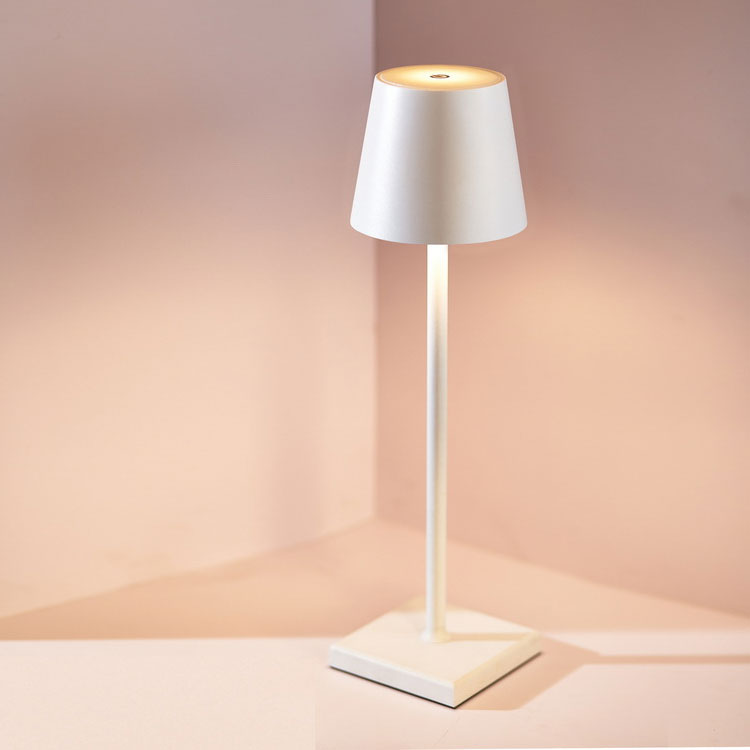 Rechargeable Wireless Table Lamp with Adjustable Brightness