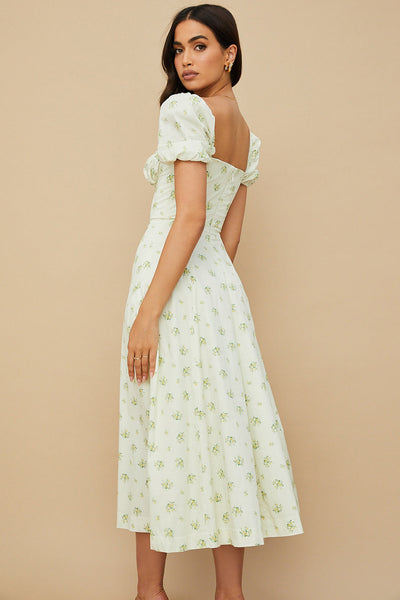 Ailene - Bloom Puff Sleeve Dress