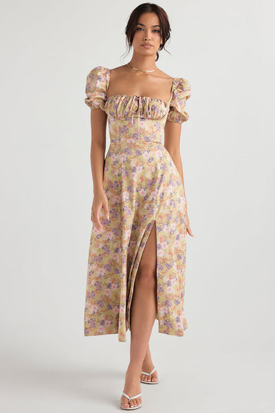 Ailene - Bloom Puff Sleeve Dress