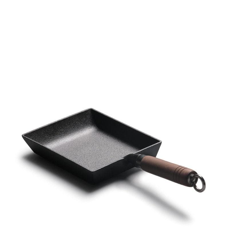 Cast Iron Japanese Tamagoyaki Pan with Non-Stick Coating