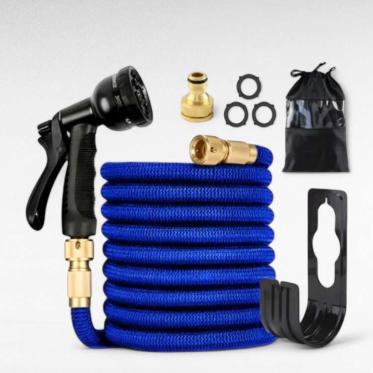 30m Expandable Garden Hose - Anti-Kink, Tangle-Free, Durable