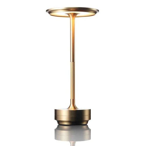 Rechargeable Dimmable LED Table Lamp - Modern Metal Design
