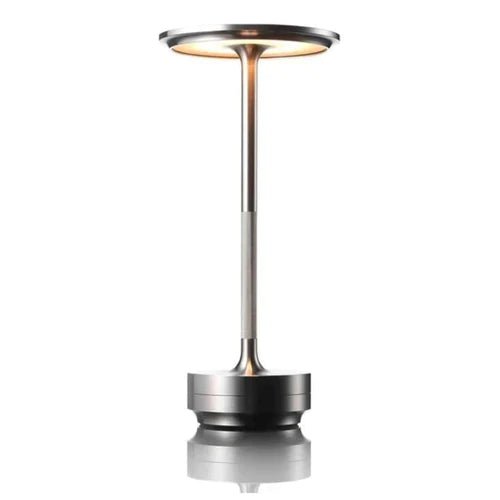 Rechargeable Dimmable LED Table Lamp - Modern Metal Design