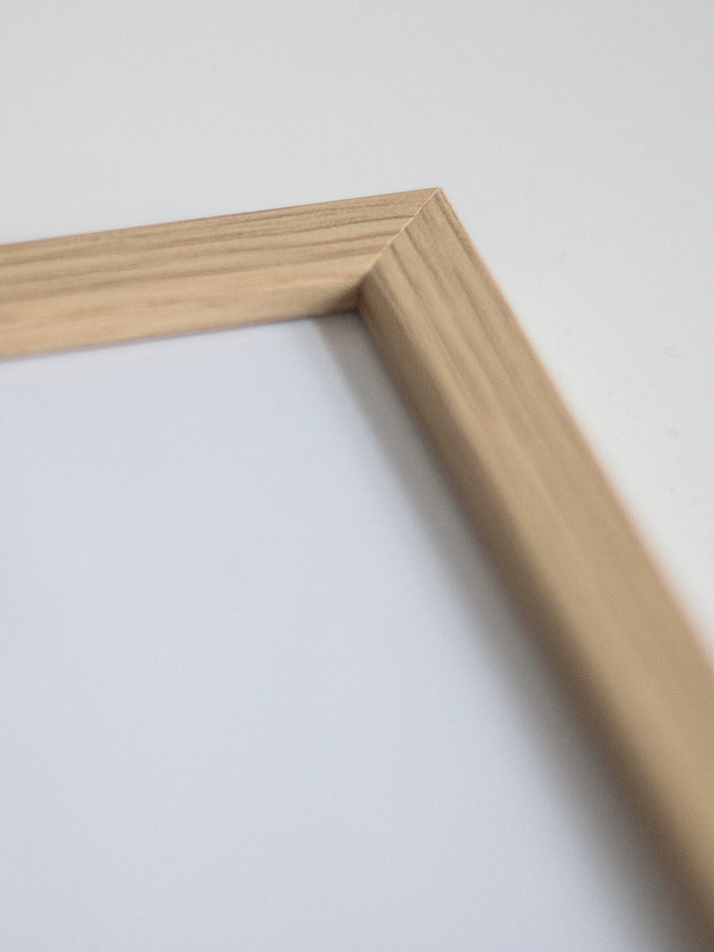 Oak Timber Picture Frame with Glass Protection
