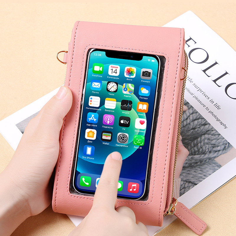 Multifunctional Touchscreen Smartphone Case with Wallet Functionality