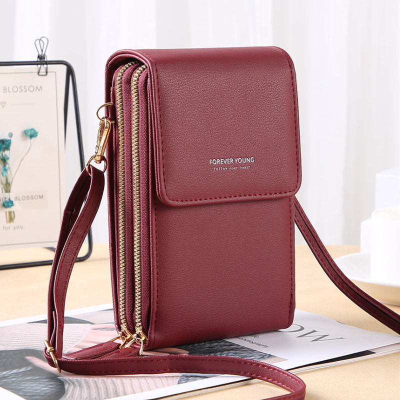 Multifunctional Touchscreen Smartphone Case with Wallet Functionality