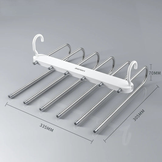6-in-1 Adjustable Pants and Tie Organizer